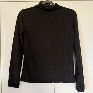 Commense Black Long Sleeve Blouse